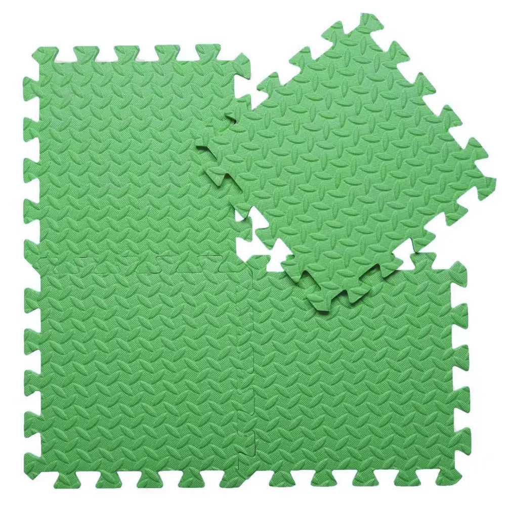 8Pcs 60x60cm EVA Foam Mat Living Room Bedroom Floor Rug Splicing Carpet 2.5cm Thicken Non-Slip Gym Yoga Fitness Shock Floor Pad
