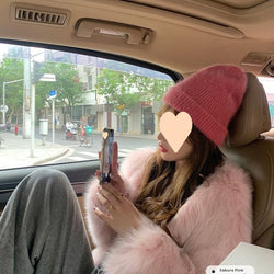 Young Coat Woolen Net Women's Winter Short Korean Style