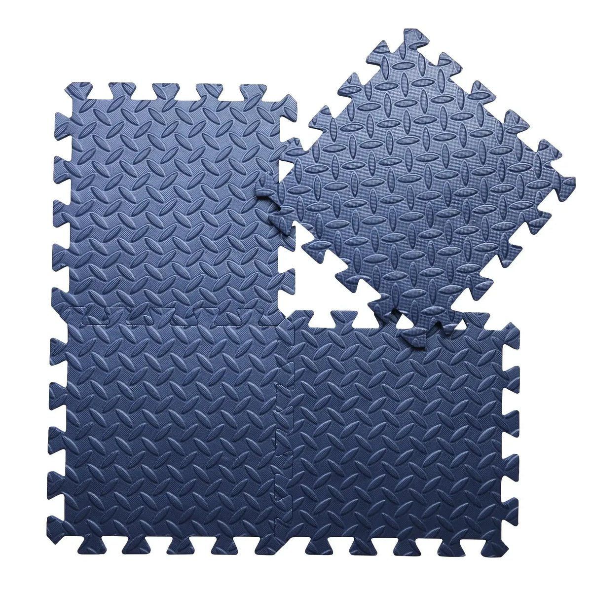 8Pcs 60x60cm EVA Foam Mat Living Room Bedroom Floor Rug Splicing Carpet 2.5cm Thicken Non-Slip Gym Yoga Fitness Shock Floor Pad
