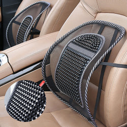 Breathable Lumbar Support Cushion, Ergonomic Waist Back Rest Pad For Car Seat And Office Chair, Summer Cooling Auto Interior Accessory
