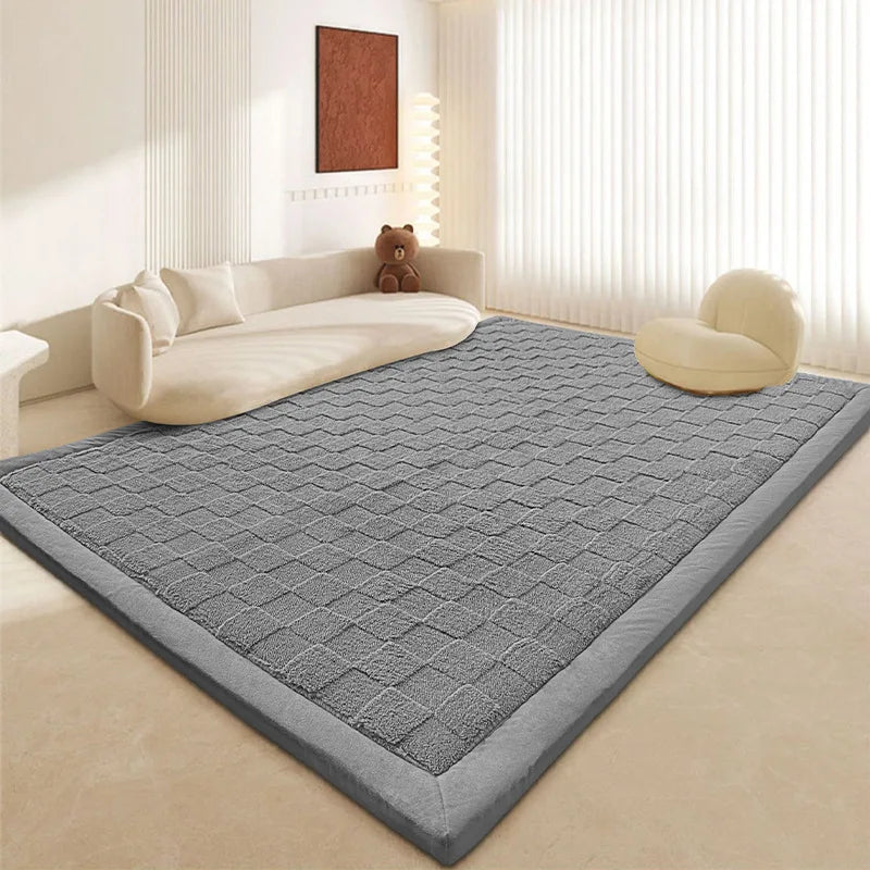 Carpet living room thickened Japanese children's climbing mat anti-drop bedroom bedside blanket bay window mat floor mat tatami