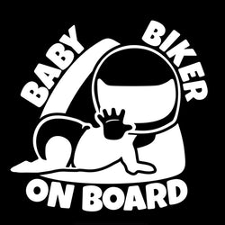BABY ON BOARD Personality Warning Car Stickers