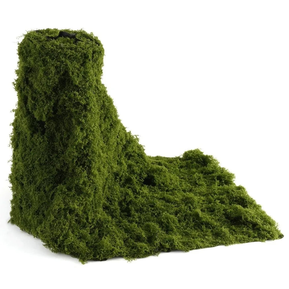 DIY Artificial Grass Rug Durable No Watering Fake Moss Lawn Lifelike Realistic Simulation Moss Sheet Living Room