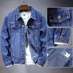 Men's Denim Coat Casual Top — photo 3