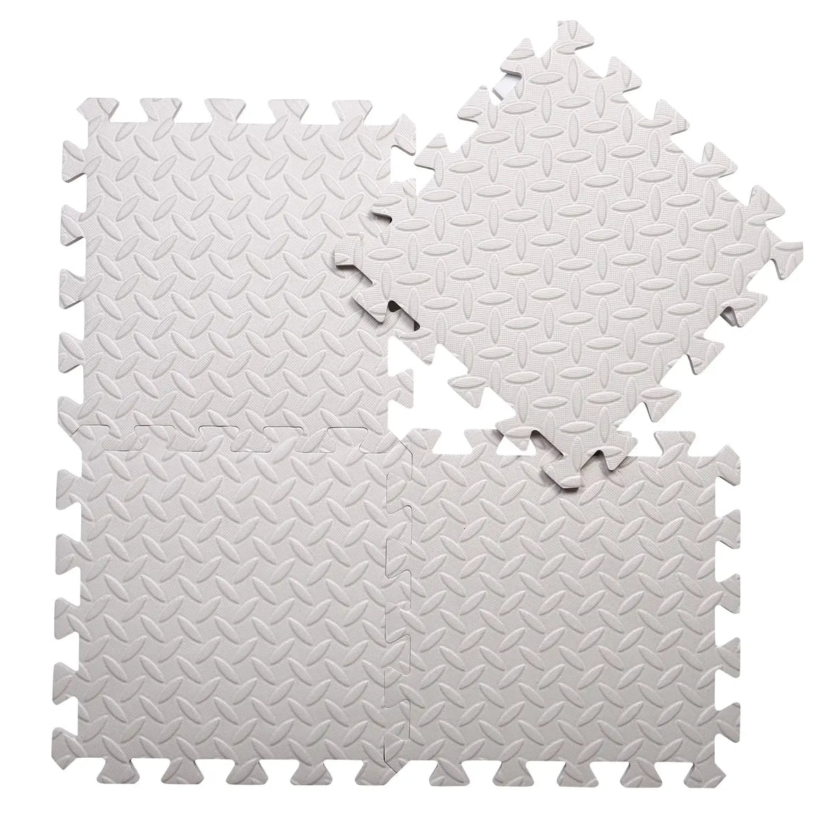 8Pcs 60x60cm EVA Foam Mat Living Room Bedroom Floor Rug Splicing Carpet 2.5cm Thicken Non-Slip Gym Yoga Fitness Shock Floor Pad