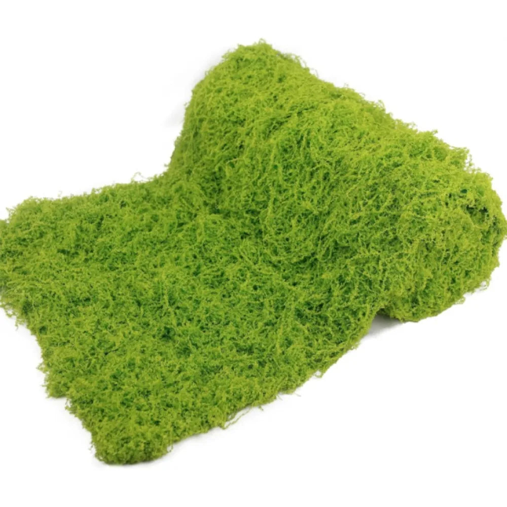 DIY Artificial Grass Rug Durable No Watering Fake Moss Lawn Lifelike Realistic Simulation Moss Sheet Living Room