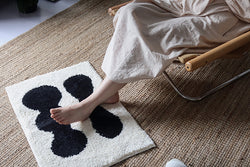 Home Simple Abstract Bedside Tufted Carpet