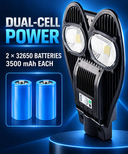 Solar Powered Motion Sensor Waterproof COB LED Work Light For Auto Repair W761B IP65 Street